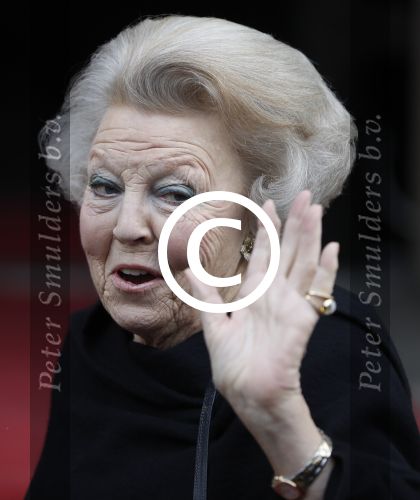 Amsterdam 18 januari 2017 
2e dag van nieuwjaarsreceptie Koning Willem Alexander en Koningion Maxima in paleis op de dam. Ook prinses Beatrix in aanwezig