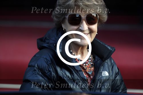 Amsterdam 17 januari 2017
Nieuwjaarsreceptie Koning Willem Alexander en Koningin Maxima in het paleis op de dam. Prinses Margriet in haar audi A8