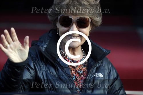 Amsterdam 17 januari 2017
Nieuwjaarsreceptie Koning Willem Alexander en Koningin Maxima in het paleis op de dam. Prinses Margriet in haar audi A8