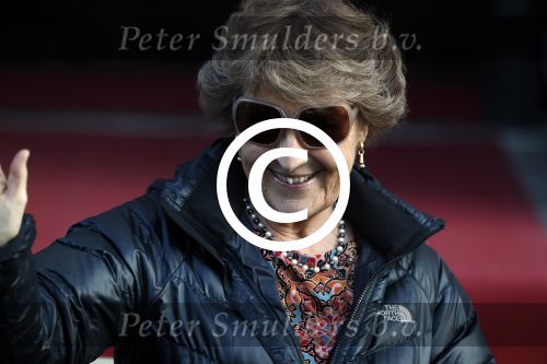 Amsterdam 17 januari 2017
Nieuwjaarsreceptie Koning Willem Alexander en Koningin Maxima in het paleis op de dam. Prinses Margriet in haar audi A8