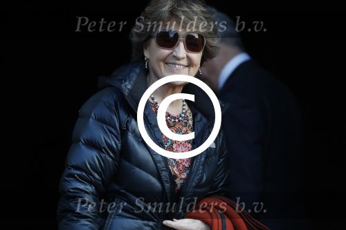 Amsterdam 17 januari 2017
Nieuwjaarsreceptie Koning Willem Alexander en Koningin Maxima in het paleis op de dam. Prinses Margriet in haar audi A8