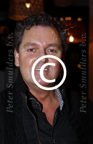 Aalsmeer 30 januari 2017
Nieuwjaarsreceptie Henk Geels in studio \'s Aalsmeer. ramon Beense met vrouw