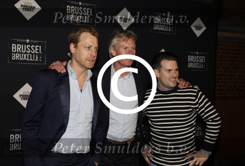 Amsterdam 19 januari 2017.
Premiere Brussel in de beurs van Berlage. Rene Oosterman Levi v Kempen en Mark v Eeuwen