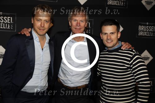 Amsterdam 19 januari 2017.
Premiere Brussel in de beurs van Berlage. Rene Oosterman Levi v Kempen en Mark v Eeuwen