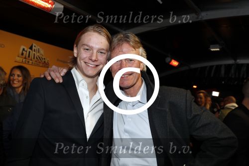 Amsterdam 23 januari 2017  
Premere Ron Goossens low budget stuntman in pathe arena. Rene Oosterman met zoon