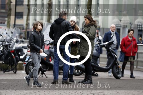 Amsterdam 29 januari 2017
Mark v d Loo en zijn vrouw Robine v d Meer gaan met hun zoon en dochter naar de film
