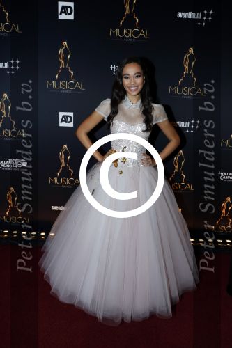 Utrecht 12 januari 2017
Uitreiking musical awards in het beatrixtheater. Romy Monteiro