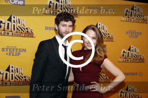 Amsterdam 23 januari 2017  
Premere Ron Goossens low budget stuntman in pathe arena. Sanne Langelaar en ..