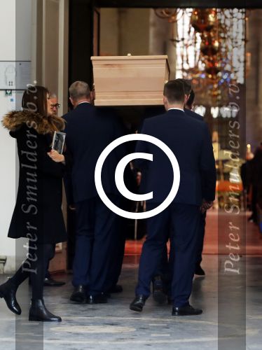 Rotterdam 2 februari 2017 
Herdenkingsdienst / begrafenis Hans Breukhoven in de Laurenskerk. Shanna Breukhoven