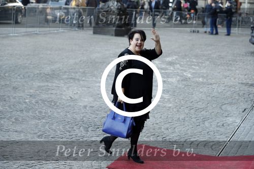 Amsterdam 17 januari 2017
Nieuwjaarsreceptie Koning Willem Alexander en Koningin Maxima in het paleis op de dam. Sharon Dijksma