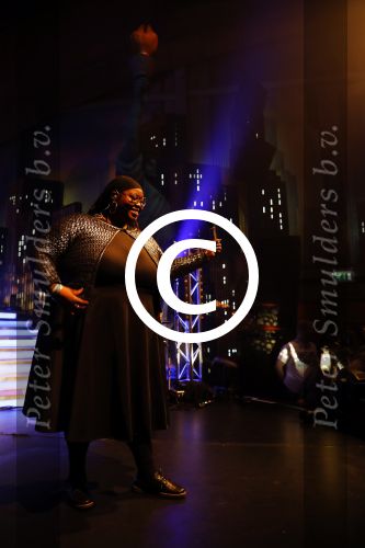 Aalsmeer 30 januari 2017
Nieuwjaarsreceptie Henk Geels in studio \'s Aalsmeer. Shirma Rouse