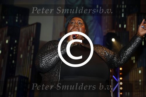 Aalsmeer 30 januari 2017
Nieuwjaarsreceptie Henk Geels in studio \'s Aalsmeer. Shirma Rouse