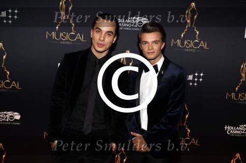 Utrecht 12 januari 2017
Uitreiking musical awards in het beatrixtheater.
Timor Steffens en Buddy Vedder