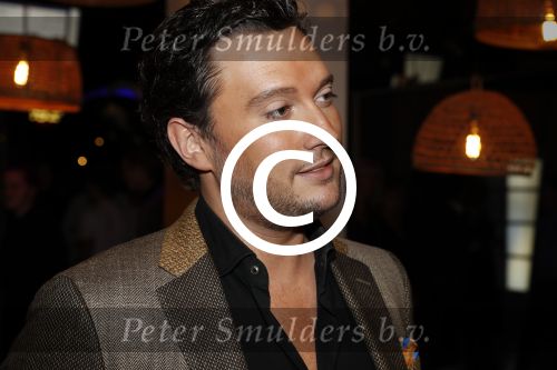 Aalsmeer 30 januari 2017
Nieuwjaarsreceptie Henk Geels in studio \'s Aalsmeer. Tino Martin