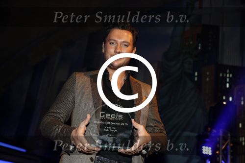 Aalsmeer 30 januari 2017
Nieuwjaarsreceptie Henk Geels in studio \'s Aalsmeer. Tino Martin