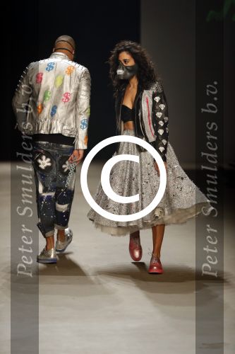Amsterdam 27 januari 2017 
Amsterdam fashion week gesponsord door Mercedes Benz. Fred v Leer Everon jackson Hooi en Toprak yalciner lopen mee met de show van Artitude