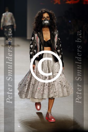 Amsterdam 27 januari 2017 
Amsterdam fashion week gesponsord door Mercedes Benz. Fred v Leer Everon jackson Hooi en Toprak yalciner lopen mee met de show van Artitude