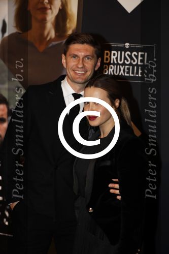 Amsterdam 19 januari 2017.
Premiere Brussel in de beurs van Berlage. Victoria Koblenko met partner Levchenko