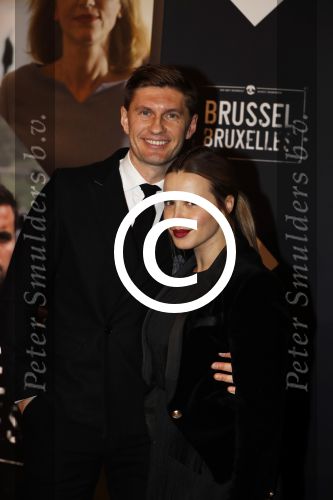 Amsterdam 19 januari 2017.
Premiere Brussel in de beurs van Berlage. Victoria Koblenko met partner Levchenko