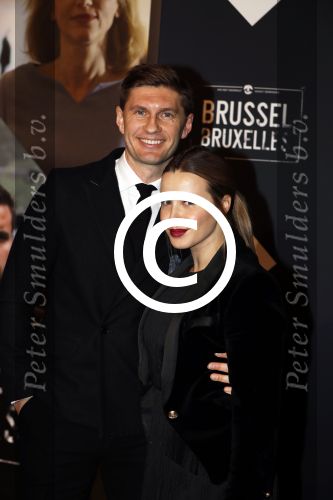Amsterdam 19 januari 2017.
Premiere Brussel in de beurs van Berlage. Victoria Koblenko met partner Levchenko