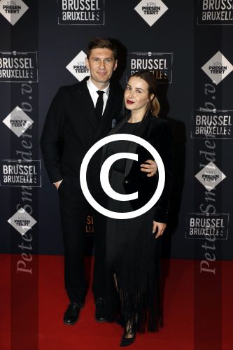 Amsterdam 19 januari 2017.
Premiere Brussel in de beurs van Berlage. Victoria Koblenko met partner Levchenko