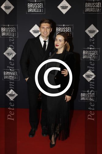 Amsterdam 19 januari 2017.
Premiere Brussel in de beurs van Berlage. Victoria Koblenko met partner Levchenko