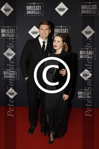 Amsterdam 19 januari 2017.
Premiere Brussel in de beurs van Berlage. Victoria Koblenko met partner Levchenko
