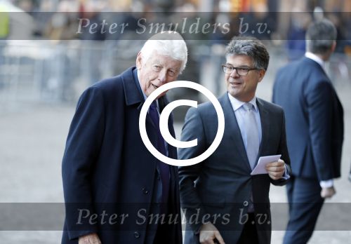 Amsterdam 17 januari 2017
Nieuwjaarsreceptie Koning Willem Alexander en Koningin Maxima in het paleis op de dam. Wim Kok