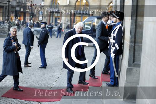Amsterdam 17 januari 2017
Nieuwjaarsreceptie Koning Willem Alexander en Koningin Maxima in het paleis op de dam.