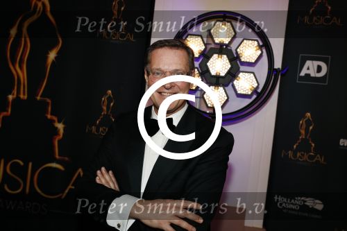 Scheveningen 24 januari 2018
Uitreiking musical awards in circustheater. Albert Verlinde met een vriend