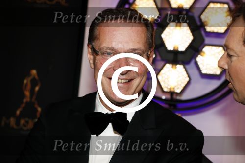 Scheveningen 24 januari 2018
Uitreiking musical awards in circustheater. Albert Verlinde met een vriend