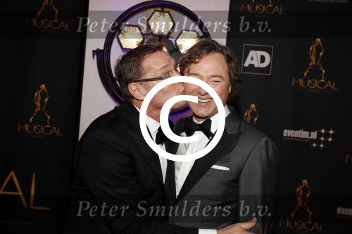 Scheveningen 24 januari 2018
Uitreiking musical awards in circustheater. Albert Verlinde met een vriend