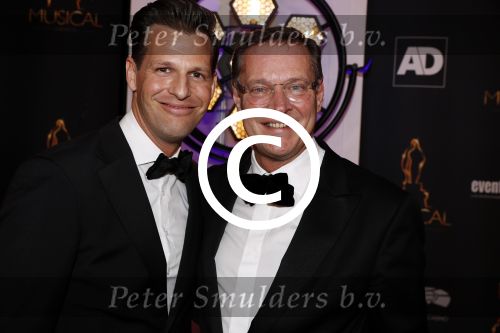 Scheveningen 24 januari 2018
Uitreiking musical awards in circustheater. Albert Verlinde met een vriend