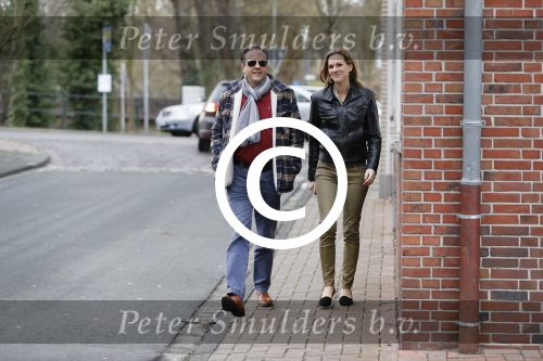 Emden 29 december 2017
Alexander Pechtold en zijn vriendin Anne Lok gaan naar het museum kunsthalle Emden in Duitsland