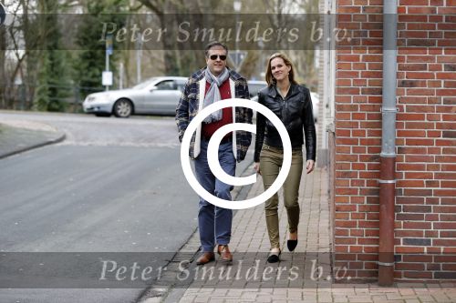 Emden 29 december 2017
Alexander Pechtold en zijn vriendin Anne Lok gaan naar het museum kunsthalle Emden in Duitsland