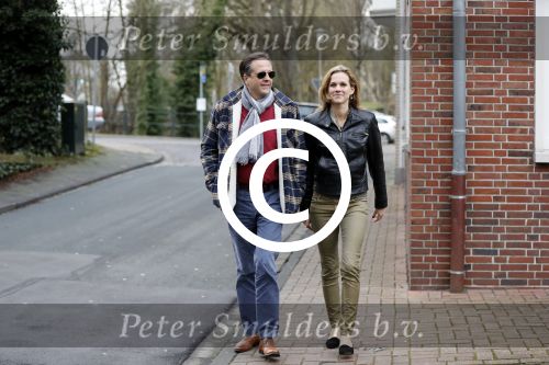 Emden 29 december 2017
Alexander Pechtold en zijn vriendin Anne Lok gaan naar het museum kunsthalle Emden in Duitsland