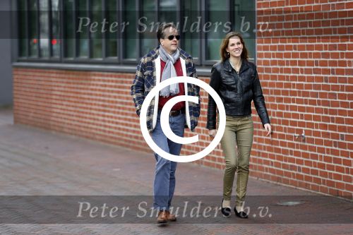 Emden 29 december 2017
Alexander Pechtold en zijn vriendin Anne Lok gaan naar het museum kunsthalle Emden in Duitsland