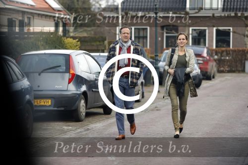 Friesland 29 december 2017
Alexander Pechtold met zijn vriendin Anne Lok bij een vakantiehuis in Friesland.