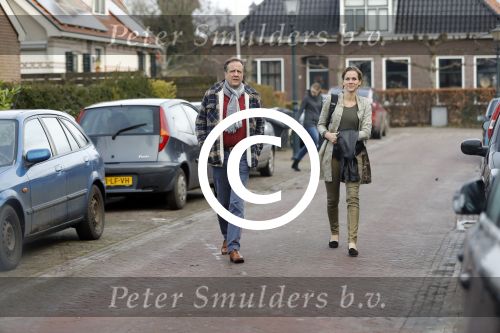 Friesland 29 december 2017
Alexander Pechtold met zijn vriendin Anne Lok bij een vakantiehuis in Friesland.