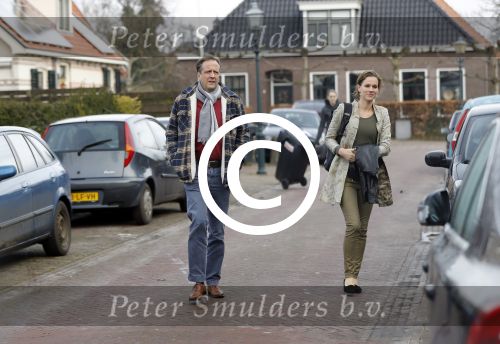 Friesland 29 december 2017
Alexander Pechtold met zijn vriendin Anne Lok bij een vakantiehuis in Friesland.
