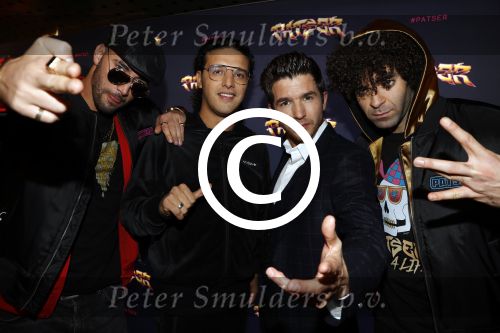 Amsterdam 29 januari 2018 
Premiere Patser in Pathe Arena . De hoofdrollen worden gespeeld door Ali B Matteo Simoni . Regie Adil el Arbi en Billal Fallah.