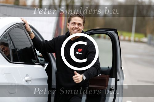 Rotterdam 24 januari 2018 
Andre Hazes met zijn beste vriend PA en chauffeur Djarno Hofland