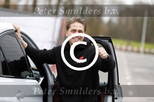 Rotterdam 24 januari 2018 
Andre Hazes met zijn beste vriend PA en chauffeur Djarno Hofland