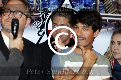 Rotterdam 24 januari 2018 
Perspresentatie samen gaan Vrienden van Amstel Live en Flying Dutch in ahoy.
oa aanwezig Guus Meeuwis Xander de Buisonje Anouk Lil Kleine Andre Hazes Direct Nick en Simon Broederliefde Douwe Bob John Ewbank Jeroen v Koningsbrugge eva
