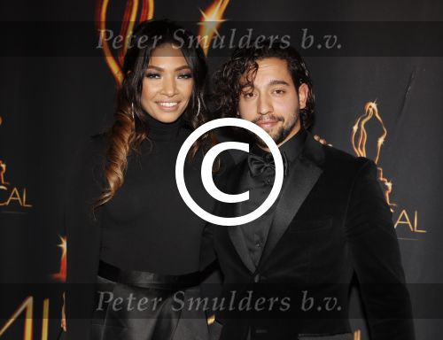 Scheveningen 24 januari 2018
Uitreiking musical awards in circustheater
April Darby en Alessandro Pienotti