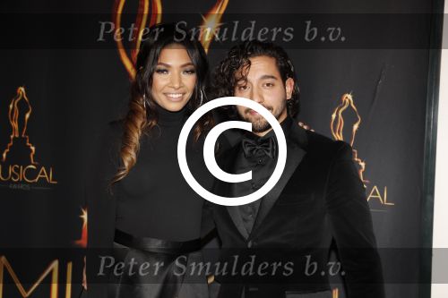Scheveningen 24 januari 2018
Uitreiking musical awards in circustheater
April Darby en Alessandro Pienotti
