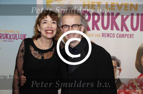 Amsterdam 22 januari 2018
Premiere het leven in vurrukkuluk in Tuschinski. Ate de Jongh met zijn vrouw