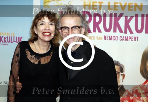 Amsterdam 22 januari 2018
Premiere het leven in vurrukkuluk in Tuschinski. Ate de Jongh met zijn vrouw