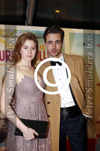 Amsterdam 22 januari 2018
Premiere het leven in vurrukkuluk in Tuschinski. Beau Schneider en Britte Lagcher