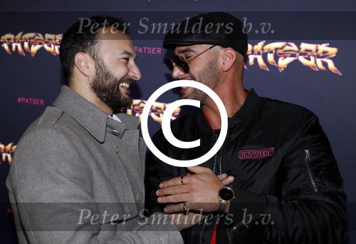 Amsterdam 29 januari 2018 
Premiere Patser in Pathe Arena . De hoofdrollen worden gespeeld door Ali B Matteo Simoni . Regie Adil el Arbi en Billal Fallah.